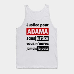 Justice Pour ADAMA Tank Top